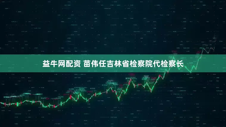 益牛网配资 苗伟任吉林省检察院代检察长