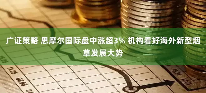 广证策略 思摩尔国际盘中涨超3% 机构看好海外新型烟草发展大势